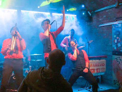 AREVO live im Kramladen