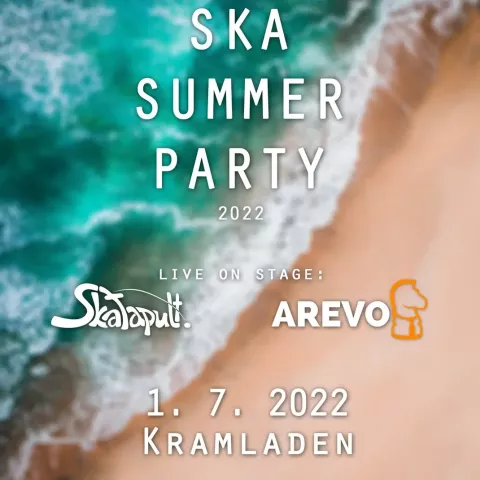 Flyer der Ska Summer Party 2022